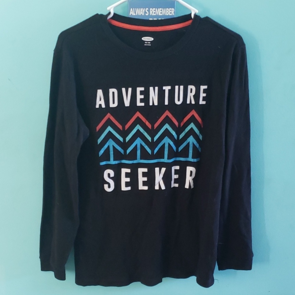 Boys XXL Old navy thermal long sleeved t shirt.